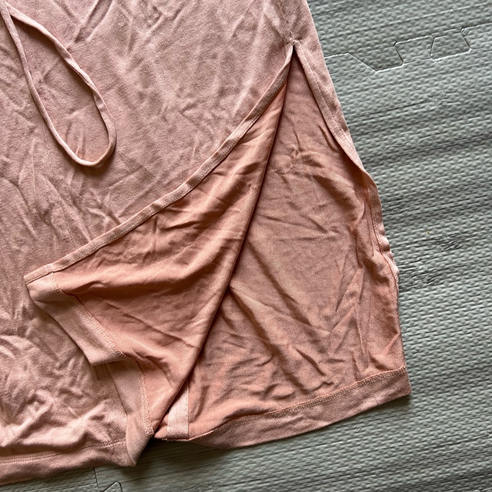 Vince Elegant Peach Midi Dress S - Picture 4 of 7
